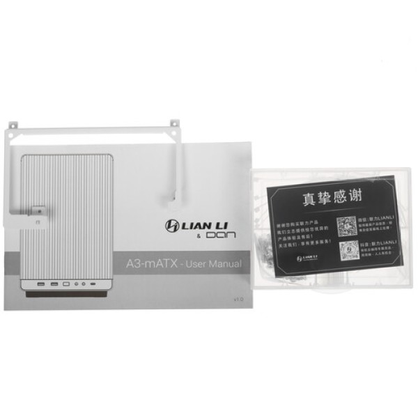 Корпус LIAN LI A3-mATX [G99.A3W.R0] белый