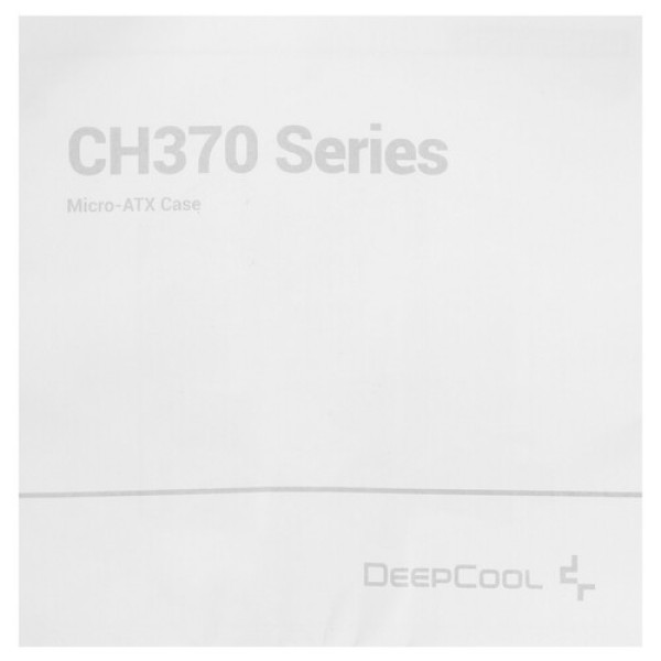 Корпус DEEPCOOL CH370 [R-CH370-BKNAM1-G-1] черный