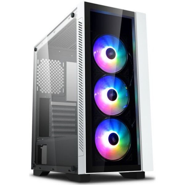 Корпус DEEPCOOL MATREXX 55 V3 ADD-RGB 3F [DP-ATX-MATREXX55V3-AR-WH-3F] белый