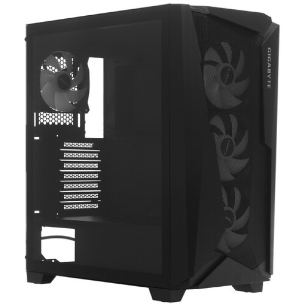 Корпус GIGABYTE C301 GLASS V2 [GB-C301G] черный