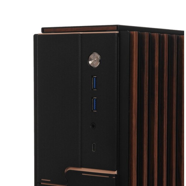 Корпус InWin ModFree Mini – Mod-II Edition Timber [IW-CS-MFMINIM2-TBR] черный