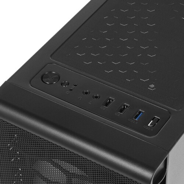 Корпус PowerCase Mistral Z4C Mesh ARGB [CMIZ4C-A4] черный