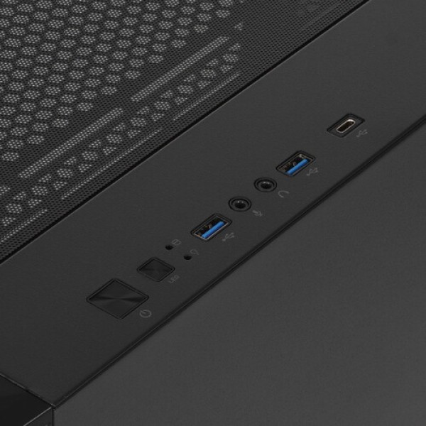 Корпус GIGABYTE C301 GLASS V2 [GB-C301G] черный