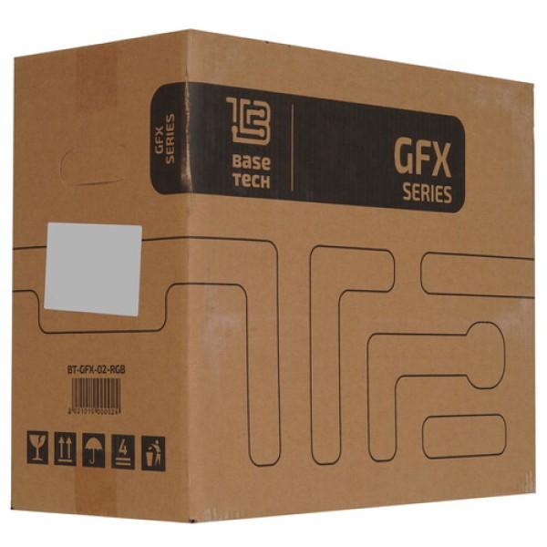 Корпус BaseTech eXtreme GFX-02 [BT-GFX-02-RGB] черный