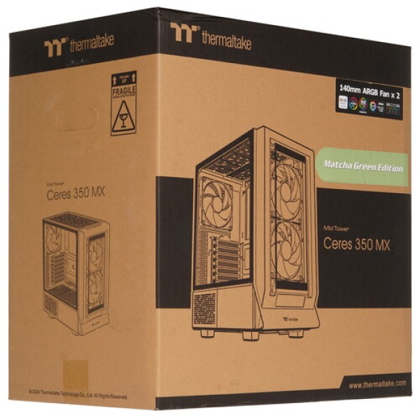 Корпус Thermaltake Ceres 350 MX Matcha Green [CA-1Z3-00MEWN-00] зеленый