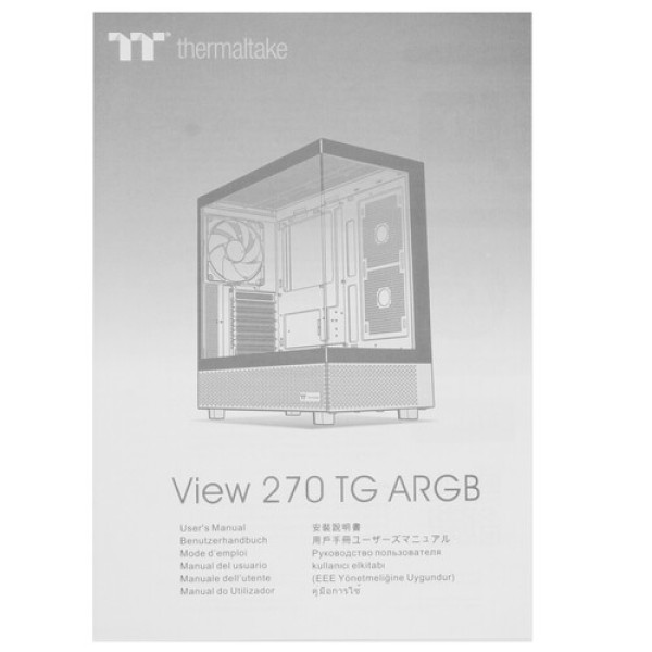 Корпус Thermaltake View 270 TG ARGB Snow [CA-1Y7-00M6WN-00] белый