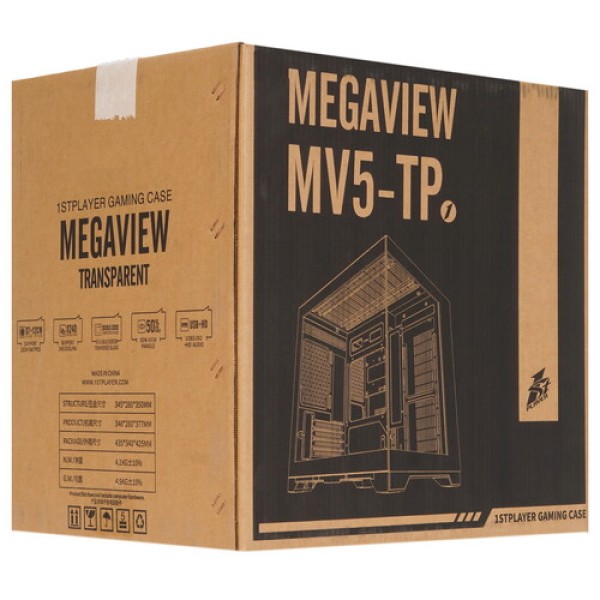 Корпус 1STPLAYER MEGAVIEW MV5-TP [MV5-TP-WH] белый