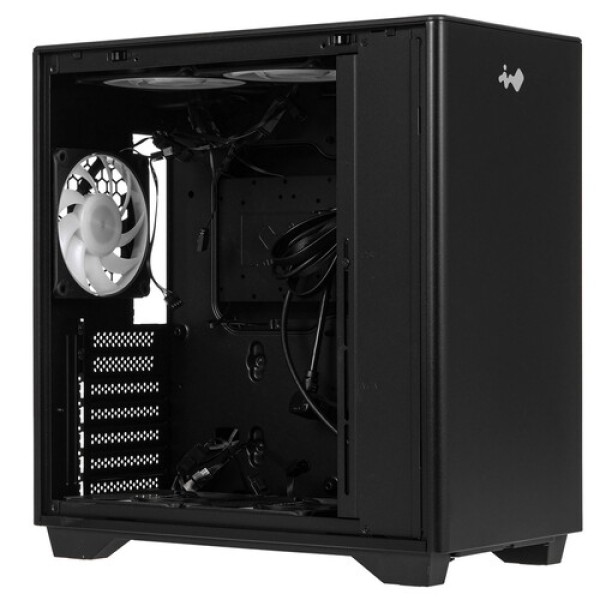 Корпус InWin A5 Mid-Tower Black [IW-CS-A5BLK-1AM120S] черный