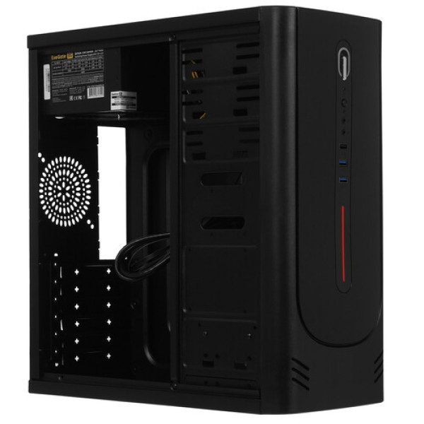 Корпус ExeGate XP-340U-XP400 [EX292988RUS] черный