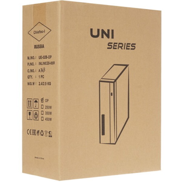 Корпус Chieftec UNI [UE-02B-OP] черный