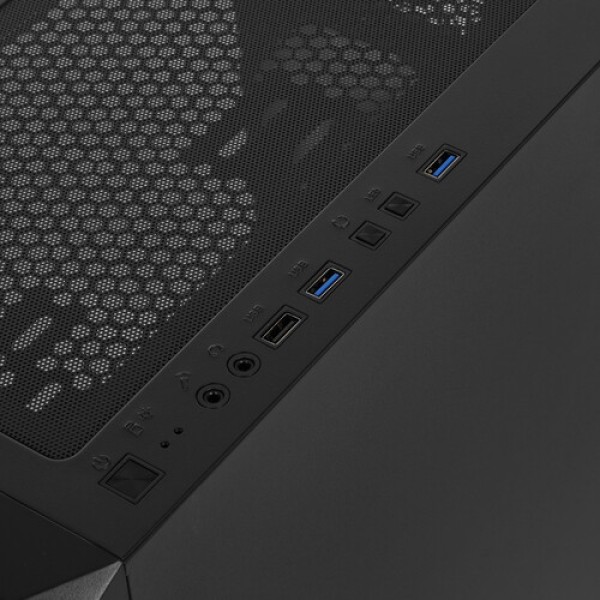 Корпус 1STPLAYER TRILOBITE T5 Black [T5-BK-4F1] черный