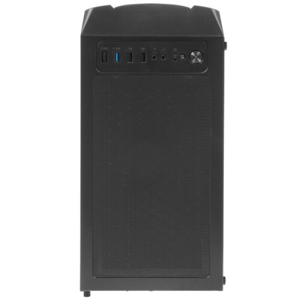 Корпус PowerCase Mistral X4 Mesh LED [CMIXB-L4] черный