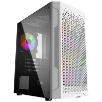 Корпус PowerCase Mistral Micro Z3W Mesh LED [CMIMZW-L3] белый