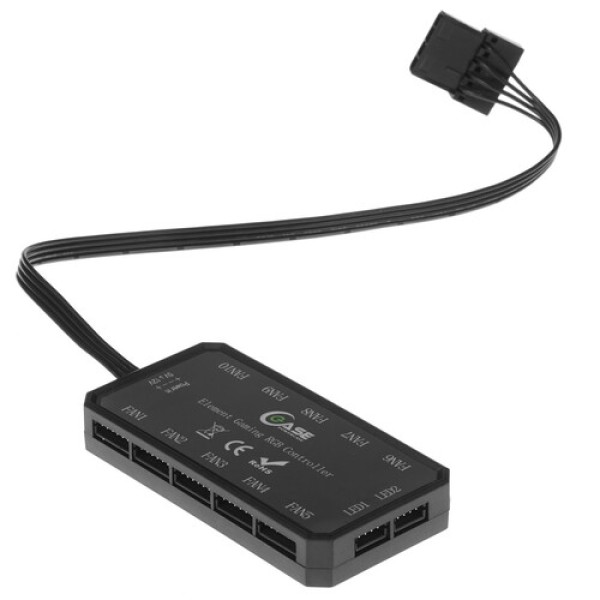 Корпус PowerCase Mistral Z4C Mesh ARGB [CMIZ4C-A4] черный