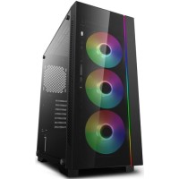 Корпус DEEPCOOL MATREXX 55 V3 ADD-RGB 3F [DP-ATX-MATREXX55V3-AR] черный