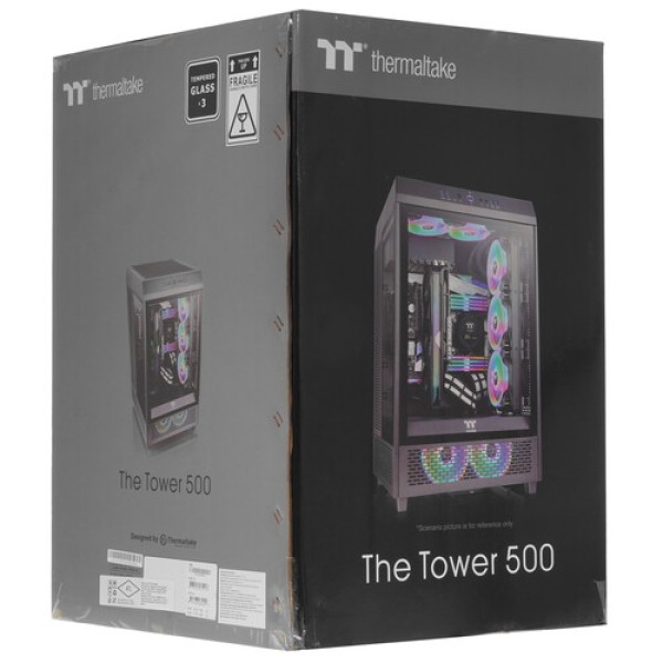 Корпус Thermaltake The Tower 500 [CA-1X1-00M1WN-00] черный