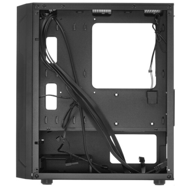 Корпус Powercase Mistral Micro Z3B Mesh LED [CMIMZB-L3] черный