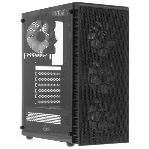 Корпус PowerCase Mistral Z4C Mesh ARGB [CMIZ4C-A4] черный