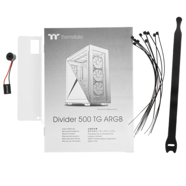 Корпус Thermaltake Divider 500 TG ARGB [CA-1T4-00M1WN-01] черный
