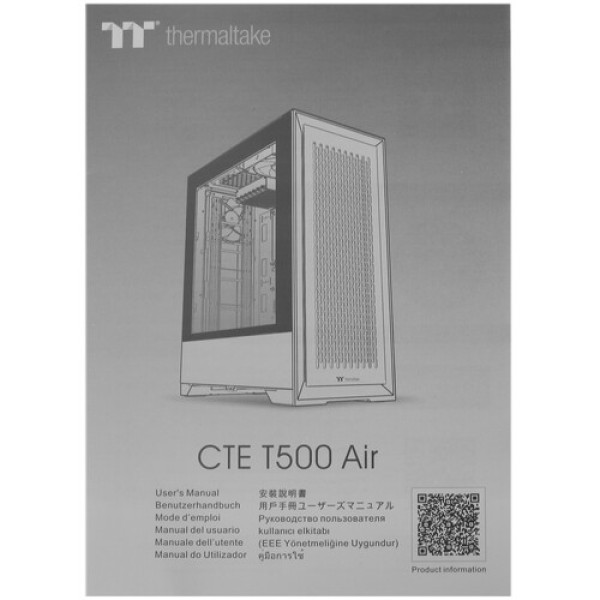 Корпус Thermaltake CTE T500 Air Snow [CA-1X8-00F6WN-00] белый