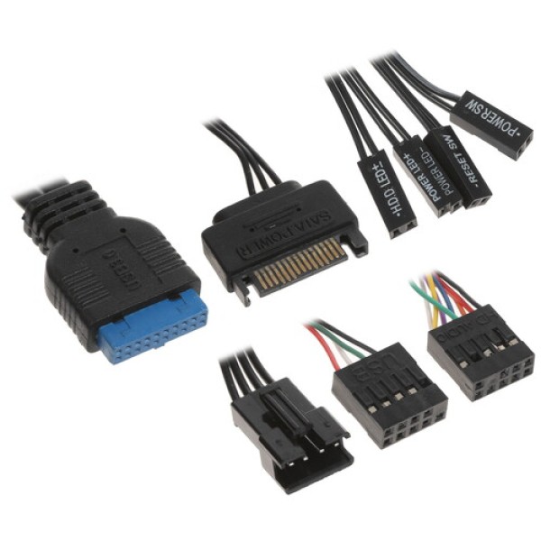 Корпус AeroCool Trinity Mini v3 [ACCS-PV32133.11] черный