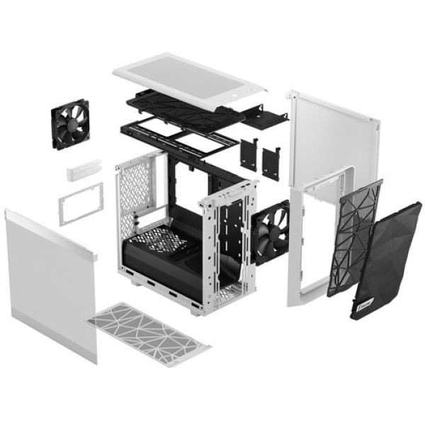 Корпус Fractal Design Meshify 2 Nano [FD-C-MES2N-02] белый