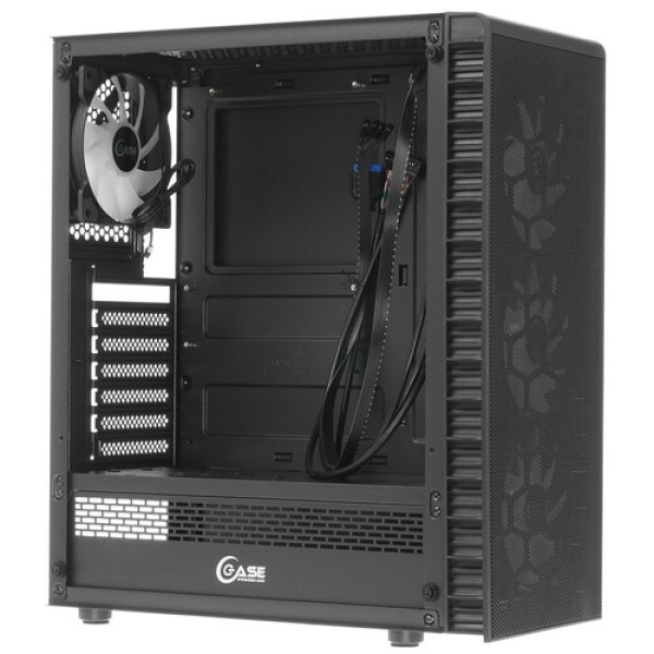 Корпус PowerCase Mistral Z4C Mesh ARGB [CMIZ4C-A4] черный