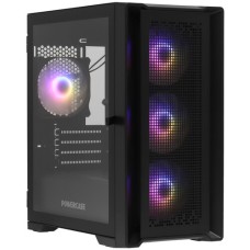 Корпус PowerCase ByteFlow Micro [CAMBFB-A4] черный