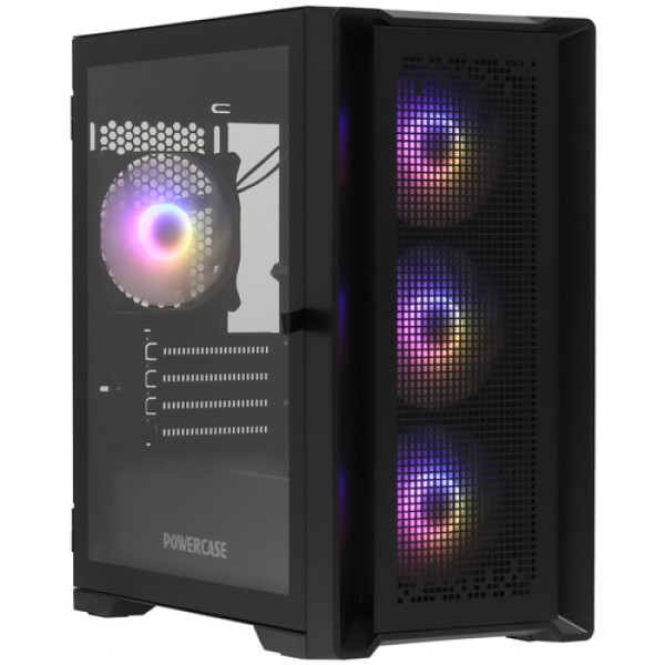Корпус PowerCase ByteFlow Micro [CAMBFB-A4] черный