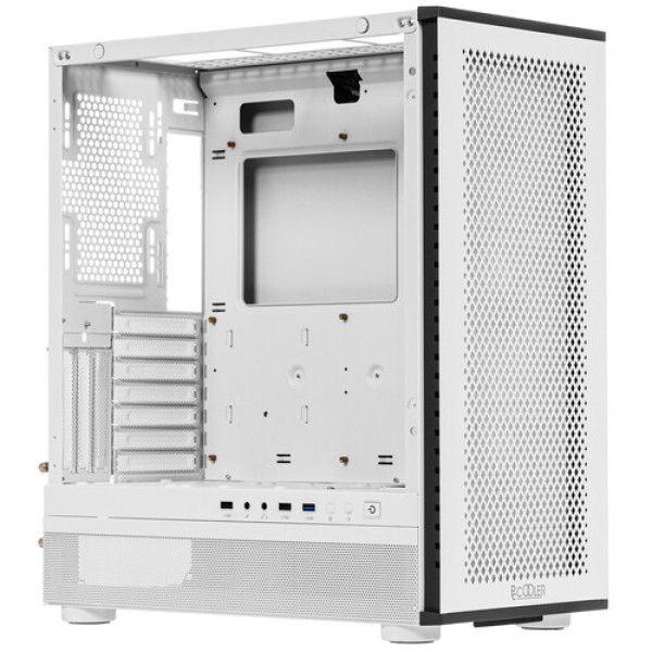 Корпус PCCooler ME200 MESH WH [C3-A520WHP3-GL] белый