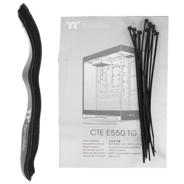 Корпус Thermaltake CTE E550 TG [CA-1Z8-00M1WN-00] черный