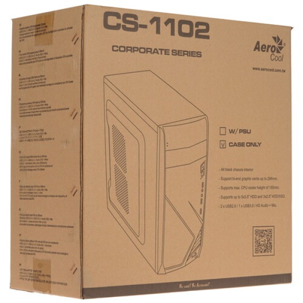 Корпус AeroCool CS-1102 черный