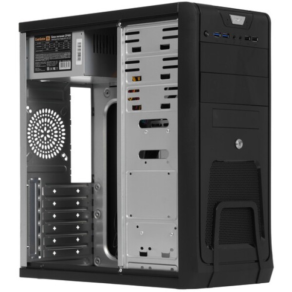 Корпус ExeGate CP-603UB [EX283216RUS] черный