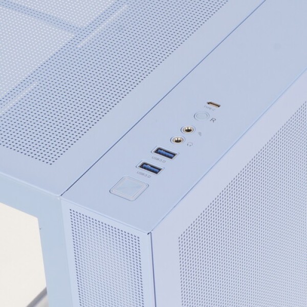 Корпус Thermaltake View 380 TG ARGB Hydrangea Blue [CA-1Z2-00MFWN-00] голубой