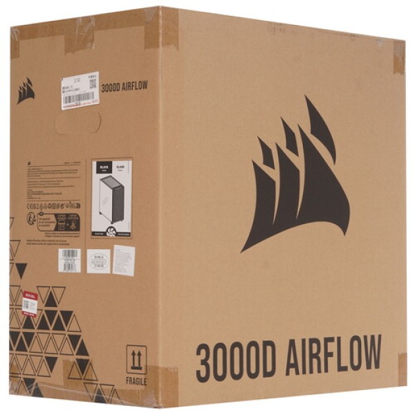 Корпус Corsair 3000D AIRFLOW [CC-9011251-WW] черный