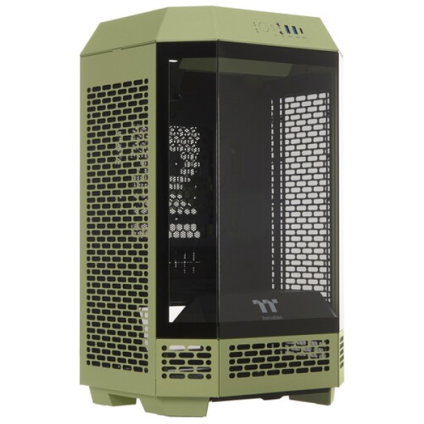 Корпус Thermaltake The Tower 250 Matcha Green [CA-1Z9-00SEWN-00] зеленый
