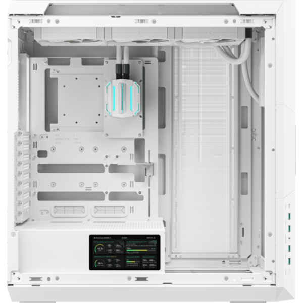 Корпус DEEPCOOL Genome III [R-GENOME-WHALA3-G-3] белый