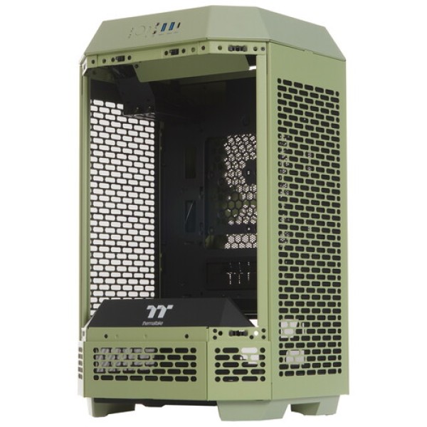 Корпус Thermaltake The Tower 250 Matcha Green [CA-1Z9-00SEWN-00] зеленый