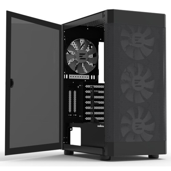 Корпус ZALMAN i4 TG [i4 TG Black] черный