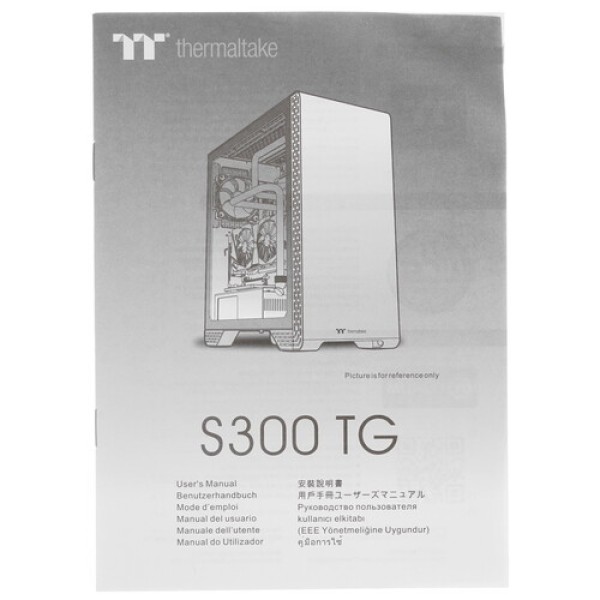 Корпус Thermaltake S300 Tempered Glass Snow Edition [CA-1P5-00M6WN-00] белый