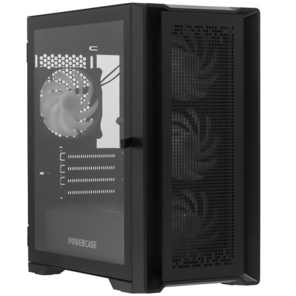 Корпус PowerCase ByteFlow Micro [CAMBFB-A4] черный