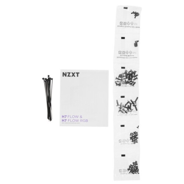 Корпус NZXT H7 Flow Black [CM-H72FW-R1] белый