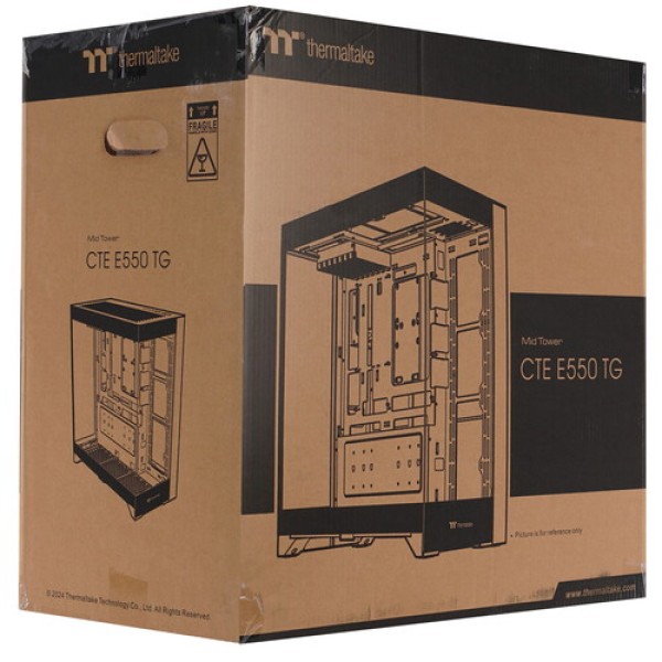 Корпус Thermaltake CTE E550 TG [CA-1Z8-00M1WN-00] черный