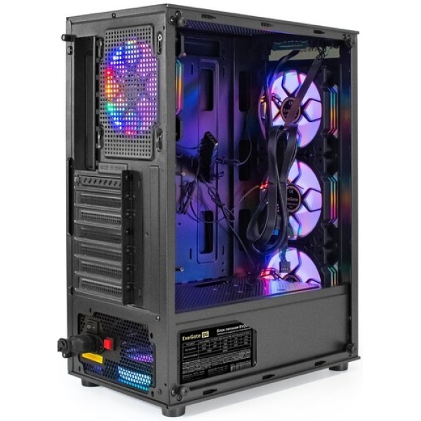 Корпус ExeGate i3 BASE-EVO800 [EX296079RUS] черный