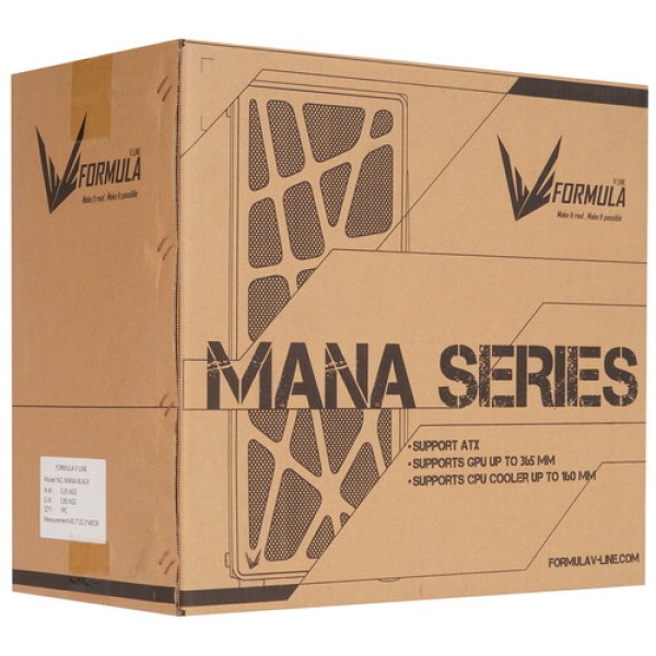 Корпус Formula Mana [Mana Black] черный