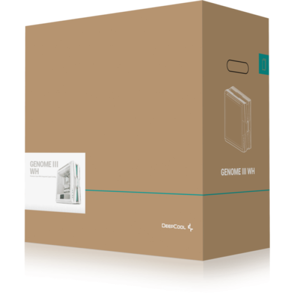 Корпус DEEPCOOL Genome III [R-GENOME-WHALA3-G-3] белый