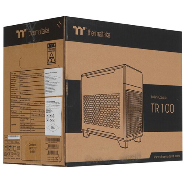 Корпус Thermaltake TR100 [CA-11A-00S6NN-00] белый