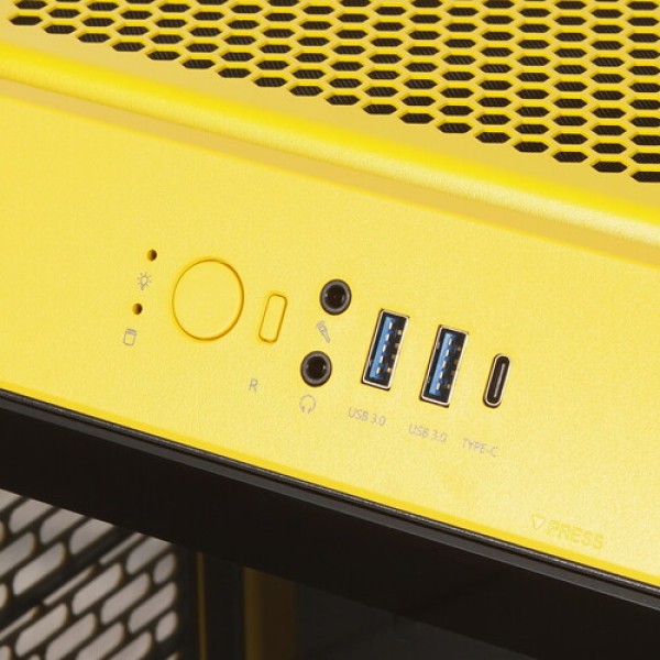 Корпус Thermaltake The Tower 300 Bumblebee [CA-1Y4-00S4WN-00] желтый