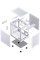 Корпус JONSBO C6-ITX White [C6-ITXWhite] белый