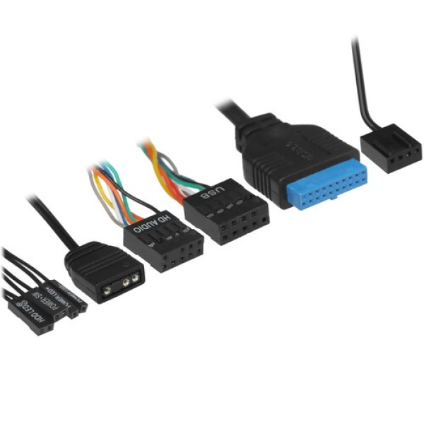 Корпус PowerCase ByteFlow Micro [CAMBFB-A4] черный